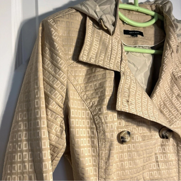 Johnston & Murphy Women’s Coat With Belt   Size Large - Picture 4 of 12